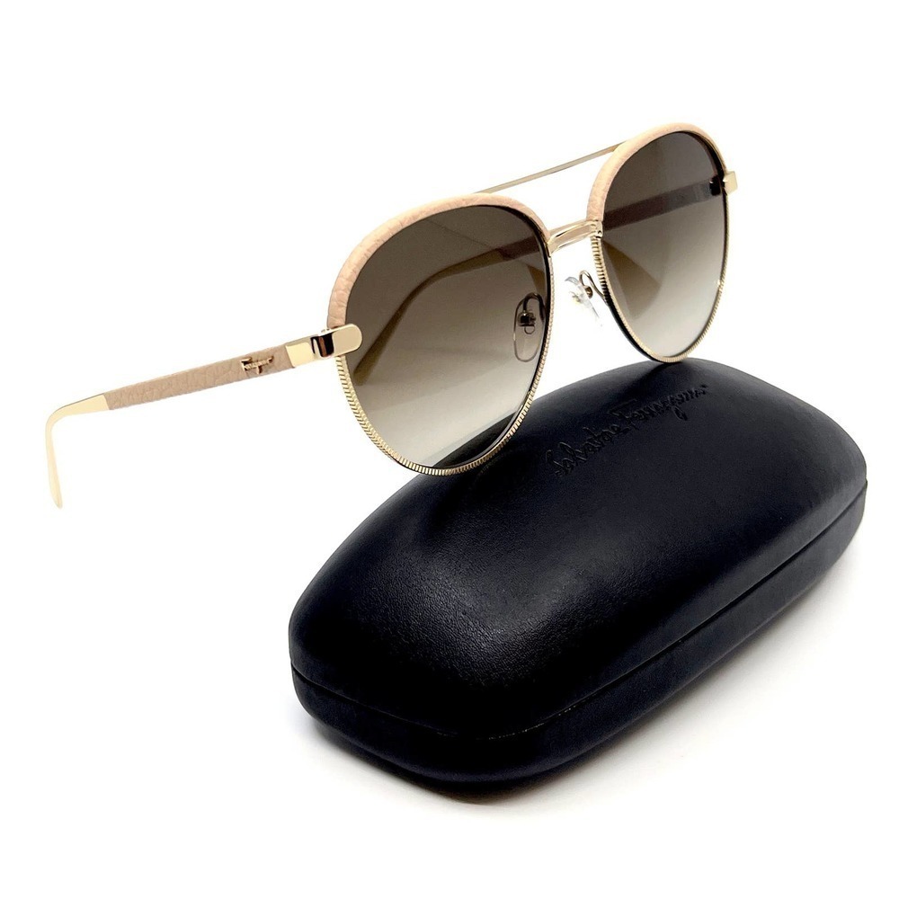 NEW!!! SALVATORE FERRAGAMO Sunglasses SF229SL 718 Authentic